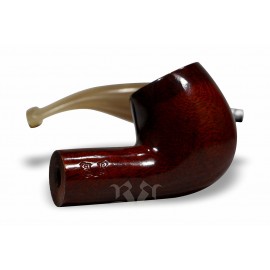 Cachimbo Bertoldi Elite Mini Vermelho Curvo Peça Única